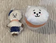 ☆ 신품 미사용 ☆ BT21 RJ 이치 반 쿠지 봉제 인형 2 개 세트