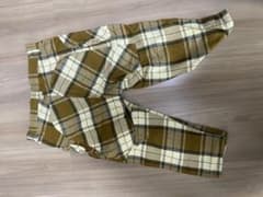 nasngwam ナスングワム　チェックパンツ　黒パンツ　2点のサムネイル