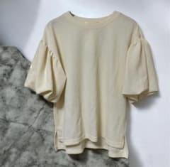 しまむら フクレバルーンプルオーバー　半袖 Tシャツ フリルのサムネイル