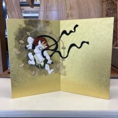 風神雷神 屏風 押絵 伝統工芸品のサムネイル