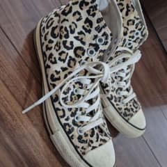 Converse All Star ハイカット レオパード柄 - メルカリ