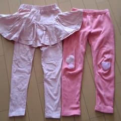 スカッツ＆裏起毛レギンスのサムネイル