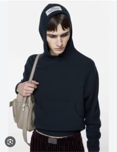美品 Acne Studio カシミア フーディ セーター ブラック M - メルカリ
