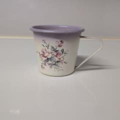 旧 imane ビビアン パープル マグ ホーロー イマン - メルカリ