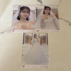佐々木舞香 直筆 恋人以上好き未満 ウェディングドレス ウエディング 佐々木舞香 生写真 恋人以上好き未満 MV衣装 ウェディングドレス