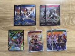 め*ん様 クロスタ xrossstars SR 5種 8枚セットのサムネイル