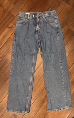 ZARA スリット入りバギーフィットジーンズのサムネイル