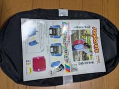 sandoseru ランドセル用補助バッグ ブラックのサムネイル