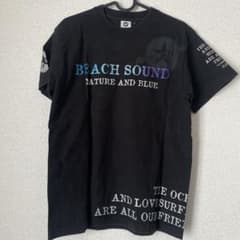 BEACH SOUND Tシャツ ブラックのサムネイル