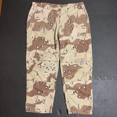 【1984年製】米軍実物 チョコチップカモBDUパンツ ダブルニー　ヴィンテージのサムネイル