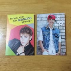 Justin Bieber 日本未発売！メッセージカードのサムネイル