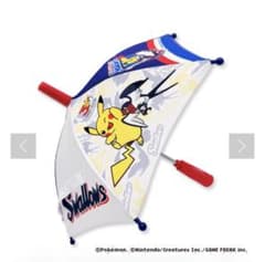 東京ヤクルトスワローズ ポケモン30周年コラボ ピカチュウスバメ応援（燕)ミニ傘のサムネイル