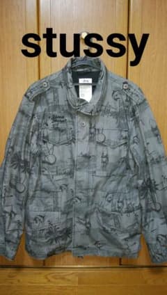 stussy black sheep　ミリタリージャケットのサムネイル