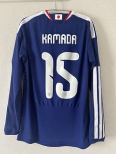 Price reduced: adidas Japan national football team Daichi Kamada long-sleeved jersey.