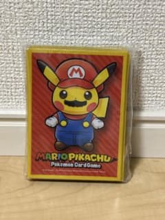 ポケモンカードゲーム マリオピカチュウ デッキシールド スリーブ 62枚
