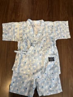 【La Chiave】甚平 子供用 110cm ブルーのサムネイル