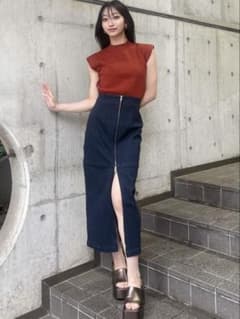 MURUA マルチウェイZIPデニムスカートのサムネイル