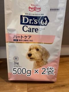 Dr's Care ハートケア 犬用 療法食 500g×2袋 - メルカリ
