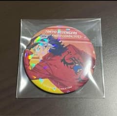 도쿄 리벤저스 산리오 홀로그램 캔 배지 특공복 ver. 시바 다이스