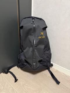 ARC’TERYX ARRO 22 バックパック　ブラック　揉み洗いしました ARC'TERYX ARRO 22 バックパック ブラック 揉み洗いしました - メルカリ