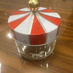 アレッシィ　ALESSI サーカス　CIRCUS 収納ジャー　ブリキ アレッシィ ALESSI サーカス CIRCUS 収納ジャー ガラスジャー - メルカリ