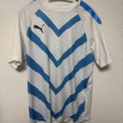 PUMA サッカー フットサル シャツ ホワイト ブルーのサムネイル