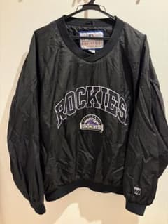 ROCKIES ブラック ナイロンジャケットのサムネイル