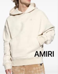 新品未使用】AMIRI フード付きパーカー アイボリー アミリ - メルカリ