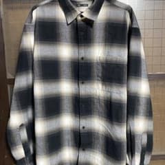 GU チェック柄 長袖シャツ XLのサムネイル