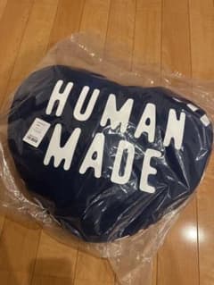 値下げ Human made HEART BEADS CUSHION 青 - メルカリ