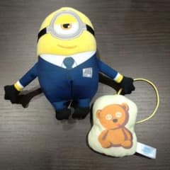괴도 그루의 미니언 초변신 스튜어트 마스코트 팀 봉제인형