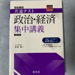共通テスト 政治・経済 集中講義 四訂版のサムネイル