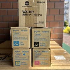 コニカミノルタ TN328 トナー4色、廃棄トナーボックス - メルカリ
