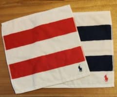 新品！RALPH LAUREN ウォッシュタオル 2枚セットのサムネイル