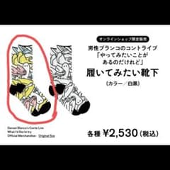 男性ブランコ　履いてみたい靴下　レディースサイズ　カラフルのサムネイル