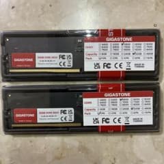 新品未開封 メモリ Gigastone DDR5 32GB 5600 2枚セットのサムネイル