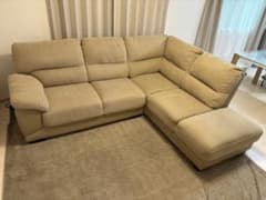 コーナー ソファ 4~5人掛け ベージュ ニトリ コーナー ソファ 4~5人掛け ベージュ ニトリ - メルカリ