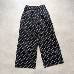 BALENCIAGA バレンシアガ ロゴ 総柄 イージーパンツ ストリート - メルカリ