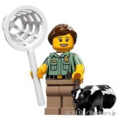 LEGO ミニフィグ　series15 動物管理官　71011のサムネイル