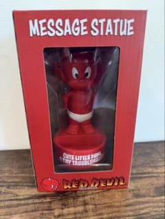 RED DEVIL THE LITTLE メッセージスタチュー - メルカリ