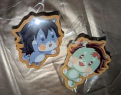 鬼滅の刃 バレンタイン アニマルクッキーバッジ 竈門炭治郎 冨岡義勇