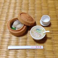 中華スープと水餃子 ミニチュアのサムネイル