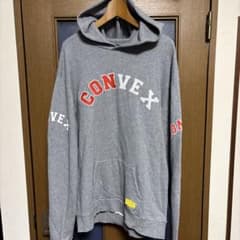 CONVEX フード付きパーカー グレー　L