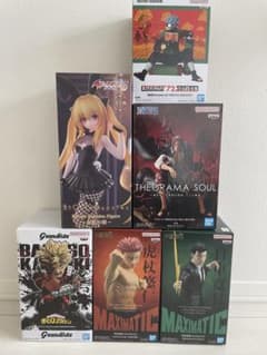 最新 プライズフィギュア まとめ売り ナルト 呪術廻戦 ワンピース