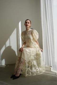 acka. lace flare dress サイズ2のサムネイル