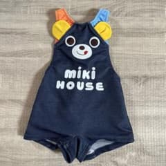 MIKI HOUSE ネイビー水着 80のサムネイル