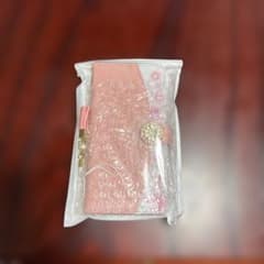 ピンク 花装飾 手帳型ケースのサムネイル