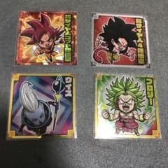 【即購入OK】ドラゴンボール ウエハース シール　4点セットのサムネイル