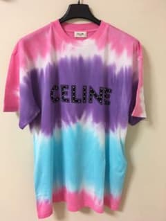 celine スタッズ付き　マルチカラーTシャツ　21SSのサムネイル