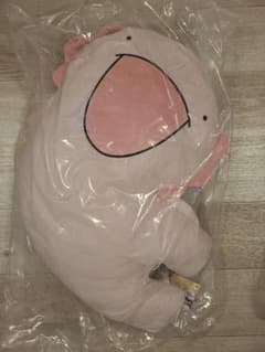 新品未使用！ からめる ウーパールーパー L字クッション